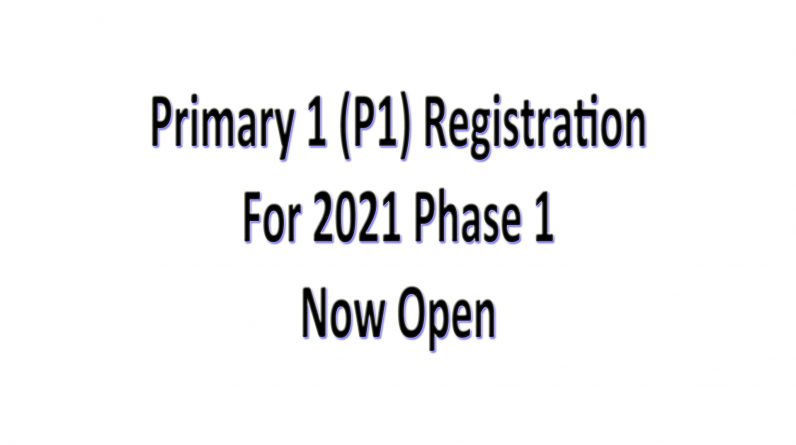 Primary 1 (P1) Registration For Phase 1 Now Open